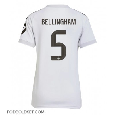 Real Madrid Jude Bellingham #5 Hjemmebanetrøje Dame 2025-26 Kortærmet Real Madrid Jude Bellingham #5 Hjemmebanetrøje Dame 2025-26 Kortærmet